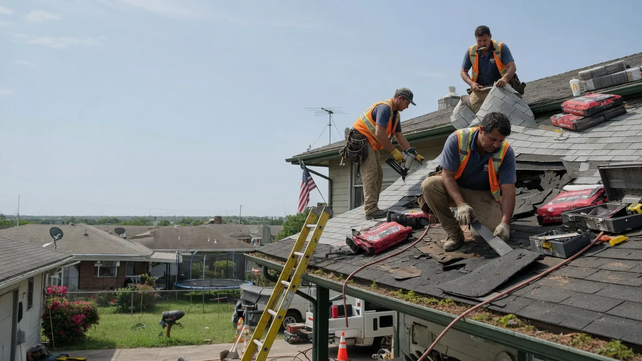 Roof Repair in Holcomb, KS near me